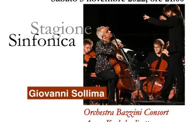 Giovanni Sollima & Bazzini Consort – 5.11.2022
