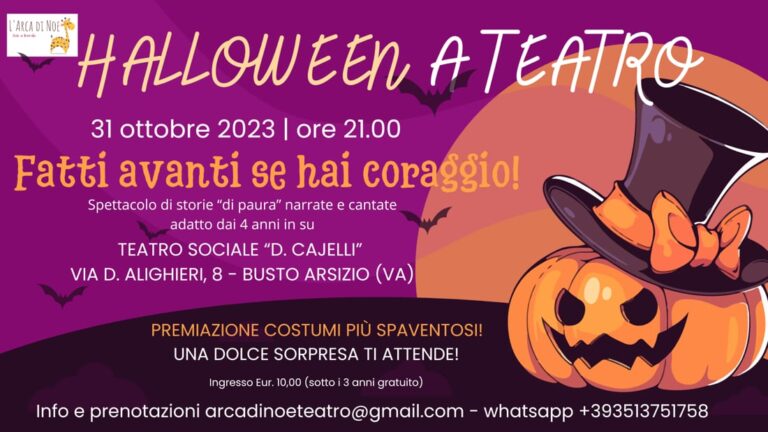 Halloween a Teatro – 31.10.2023